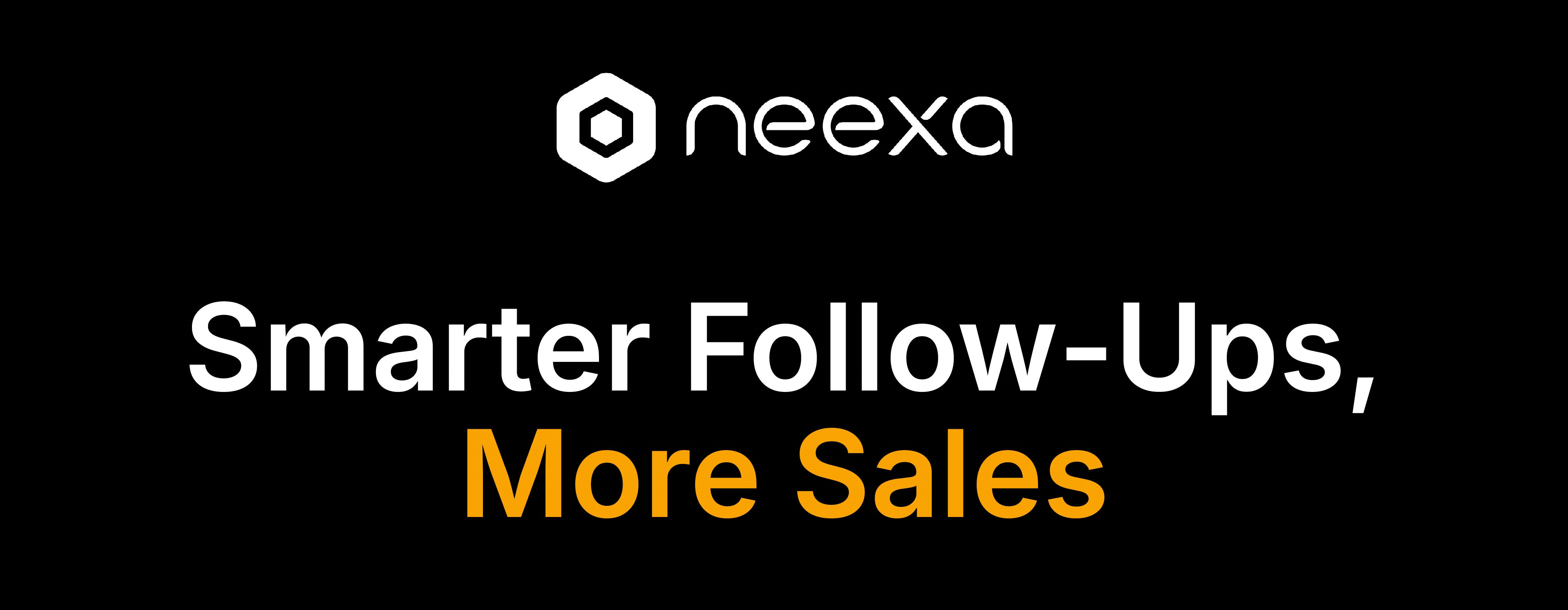 Neexa AI sales agent dashboard